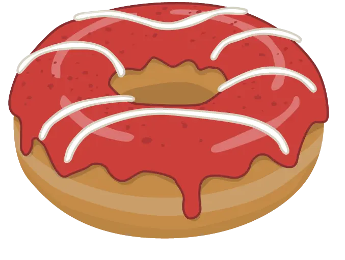 Donut gâteau basque